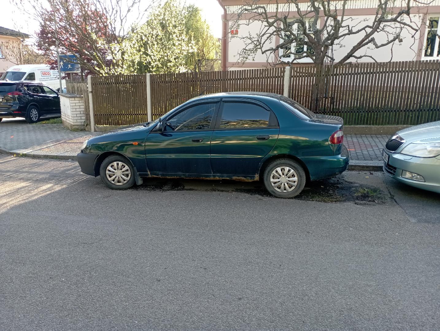 Dlouhodobě odstavené vozidlo